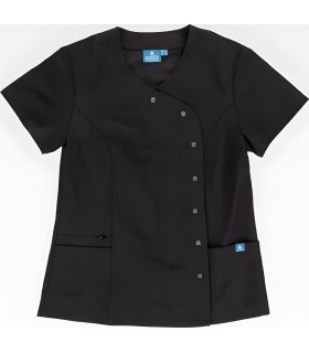 Casaca de mujer entallada y cruzada B9512. Workteam7