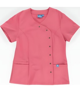 Casaca de mujer entallada y cruzada B9512. Workteam9