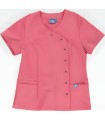 Casaca de mujer entallada y cruzada B9512. Workteam9