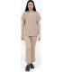 Pantalón de mujer de tejido elástico B9522. Workteam3