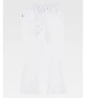 Pantalón de mujer de tejido elástico B9522. Workteam6