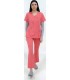 Pantalón de mujer de tejido elástico B9522. Workteam18