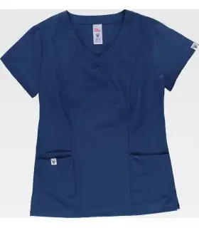 Casaca de mujer elástica y entallada B6955. Workteam1