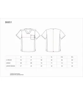 Casaca unisex en tejido elástico B6851. Workteam9