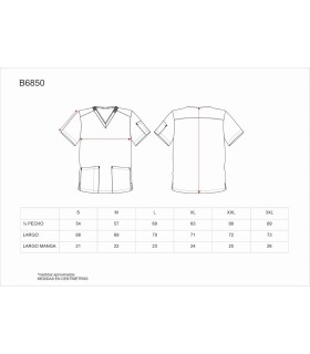 Casaca unisex de tejido elástico B6850. Workteam13