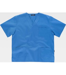 Casaca sanitaria unisex B9200. Workteam1