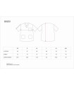 Casaca sanitaria unisex B9200. Workteam19
