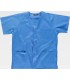 Casaca unisex de cierre botones B9400. Workteam1