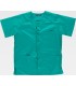 Casaca unisex de cierre botones B9400. Workteam3