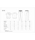 Conjunto sanitario lavable a 65º B9165. Workteam3
