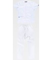 Conjunto sanitario con botones, lavable a 65º B9166. Workteam1