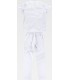 Conjunto sanitario con botones, lavable a 65º B9166. Workteam2
