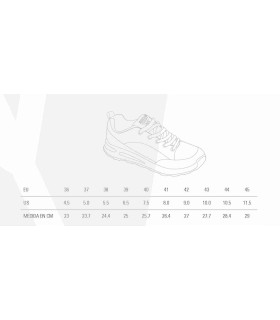 Deportiva de punto con cordones P4021. Workteam13