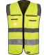Chaleco de alta visibilidad con tejido oxford C2901. Workteam1