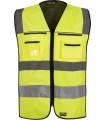 Chaleco de alta visibilidad con tejido oxford C2901. Workteam1