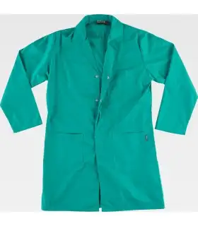 Bata con cierre de corchetes ocultos B6700. Workteam1