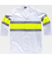 Bata certificada de alta visibilidad C7102. Workteam1