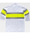 Bata certificada de alta visibilidad C7102. Workteam2