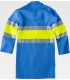 Bata certificada de alta visibilidad C7102. Workteam4