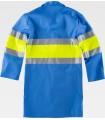 Bata certificada de alta visibilidad C7102. Workteam4