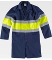 Bata certificada de alta visibilidad C7102. Workteam5