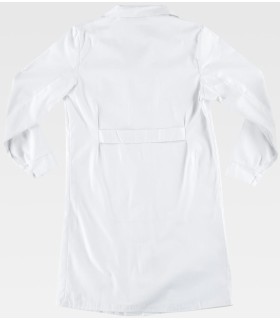 Bata de algodón para mujer B6111. Workteam2