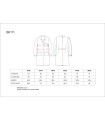 Bata de algodón para mujer B6111. Workteam3