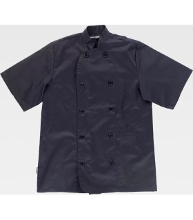 Chaqueta de cocina de doble botón B9001. Workteam1