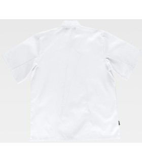 Chaqueta de cocina de doble botón B9001. Workteam4