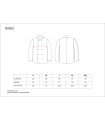 Chaqueta de cocina de doble botón B9002. Workteam5
