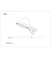 Bandana de cocina con vivo a contraste M605. Workteam4