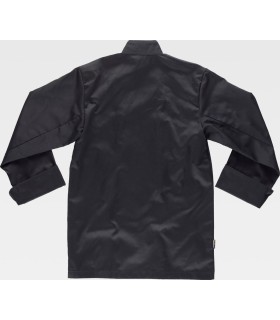 Chaqueta de cocina unisex combinada B9206. Workteam2