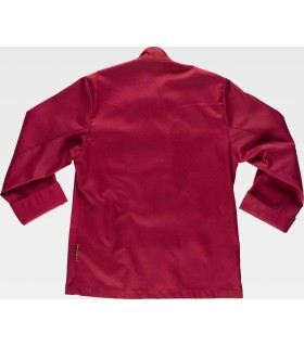 Chaqueta de cocina unisex combinada B9206. Workteam6