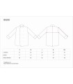 Chaqueta de cocina unisex combinada B9206. Workteam7