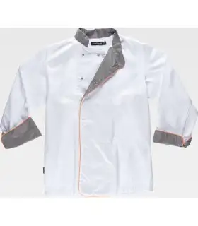 Chaqueta de cocina combinada B9240. Workteam1