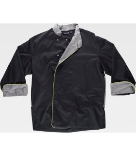 Chaqueta de cocina combinada B9240. Workteam3