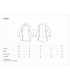 Chaqueta para cocina de mujer B9241. Workteam3