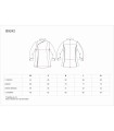 Chaqueta para cocina de mujer B9242. Workteam3