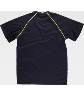 Camiseta técnica combinada S6640. Workteam2