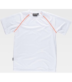 Camiseta técnica combinada S6640. Workteam3