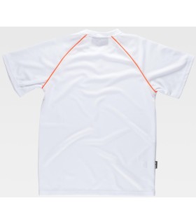 Camiseta técnica combinada S6640. Workteam4