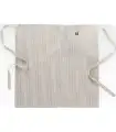 Delantal estampado a rayas M733. Workteam2