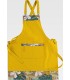Delantal en tejido canvas estampado antimanchas M758. Workteam5