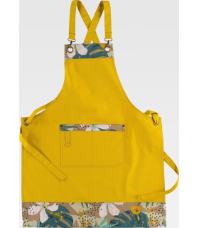 Delantal en tejido canvas estampado antimanchas M758. Workteam5