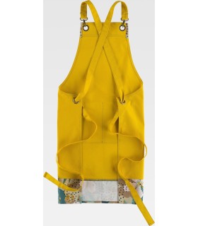 Delantal en tejido canvas estampado antimanchas M758. Workteam6