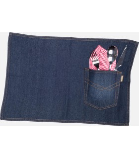 Mantel vaquero individual M715. Pack de 4 und. Workteam1