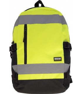Mochila WFA401 de alta visibilidad con capacidad para 25L. Multibolsillos. Workteam