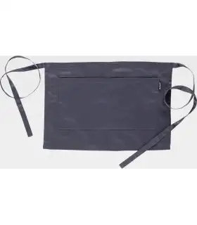 Delantal corto con un bolsillo compartimentado M102. Workteam1