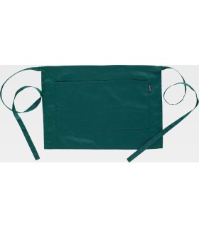 Delantal corto con un bolsillo compartimentado M102. Workteam6