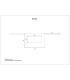 Delantal corto con un bolsillo compartimentado M102. Workteam7